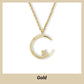 📢📢50 %  RABATT !! ⏰Ljus natt: Moon Star-halsband🌙✨