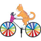 Katt på Cykel med Vindvindsnurra