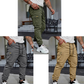 👖50 % RABATT🏃 Arbetsbyxor i fleece | Dragsko i midjan · Slitstarkt polyester · Avsmalnande ben · Flera fickor