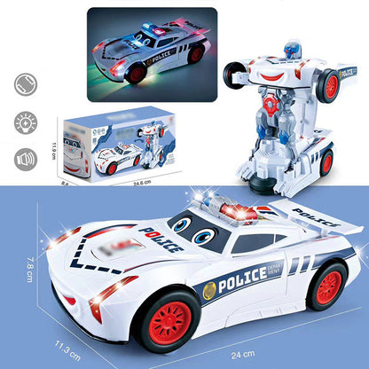 🔥2025 HOT SALE🔥 Elektrisk universell deformationspolisleksaksbil