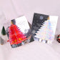 Julgran 3D Pop-Up-Kort