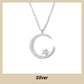 📢📢50 %  RABATT !! ⏰Ljus natt: Moon Star-halsband🌙✨