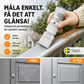 🎨 50% RABATT – NYHET! Vattenbaserad metallic silverfärg med inbyggd pensel – snabbtorkande, lättanvänd & slitstark – perfekt för reparationer, dekoration & hushållsprojekt 🖌️✨