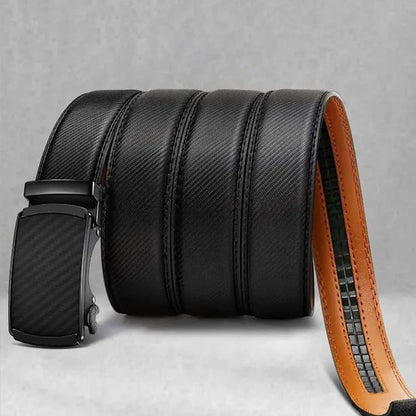 ✨️Best for Father's Day🎁 Leather Ratchet Belt With Adjustable Buckle💼