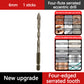 🔥2026 Hot Sale🔥Hög kvalitet 4-Flute Serrated Eccentric Drill Bit Set