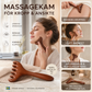 6-SPETSIG MERIDIANKAM - Akupressurskalpmassagerare & hårborttagare, förbättrar blodcirkulationen och avslappningen, naturlig trädesign 🌿💆‍♀️