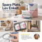 🔥 50 % RABATT NU! ✨ Pumpfria vakuumkompressionspåsar – stor storlek, platsbesparande förvaring utan pump 🏠