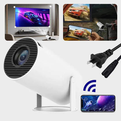 Trevlig gåva*Mini Projector 720p WiFi HD för Android