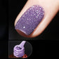 Hög densitet glitter nagelgelé