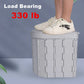 🚽 50 % RABATT JUST NU! 🏕️ Bärbar hopfällbar utomhustoalett – Robust och kompakt – Avfallspåsar ingår, tål upp till 136 kg – perfekt för camping, bilresor eller nödsituationer 🌲