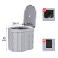 🚽 50 % RABATT JUST NU! 🏕️ Bärbar hopfällbar utomhustoalett – Robust och kompakt – Avfallspåsar ingår, tål upp till 136 kg – perfekt för camping, bilresor eller nödsituationer 🌲
