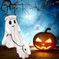 Spöke som går med hund dekoration👻