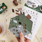 🎁Grym julklappsidé✨2024 hett säljande DIY 3D-husklistermärken