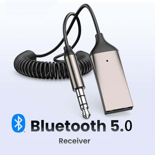 Bluetooth 5.0 Audio-mottagare USB-kabel Ljudadapter