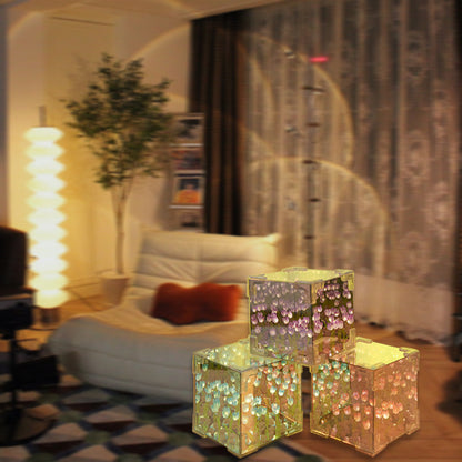 【STOR GÅVA】🎁Magic Cube DIY Tulip Mirror Light