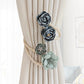 Blomformade Gardinklämmor