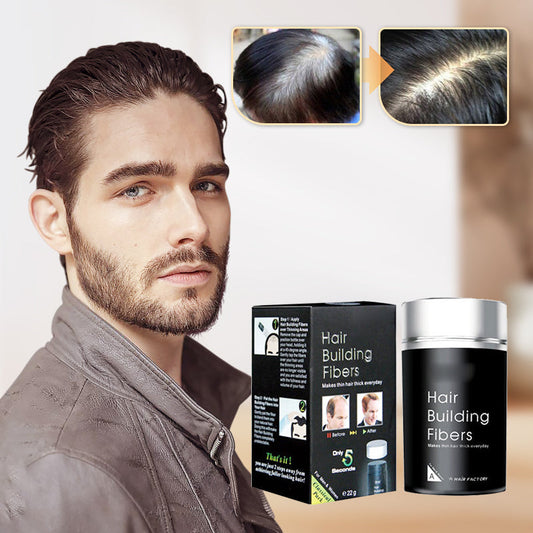 Hårbyggande fibrer för omedelbar volym och tjocklek