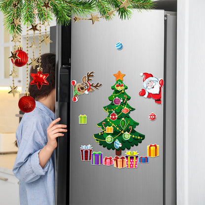🔥Jul 3d Tecknad Magnetisk Klistermärke