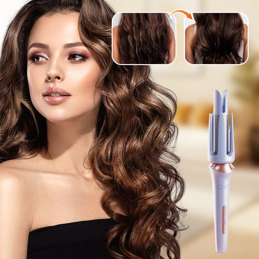 ✨ 50% RABATT! 🔥 Anti-Tangle Automatisk Hårlockare – Tre Temperaturinställningar, Skonsam mot Hår & Snabb Uppvärmning 💇‍♀️