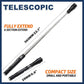 Multifunktionell magnetisk teleskop ficklampa