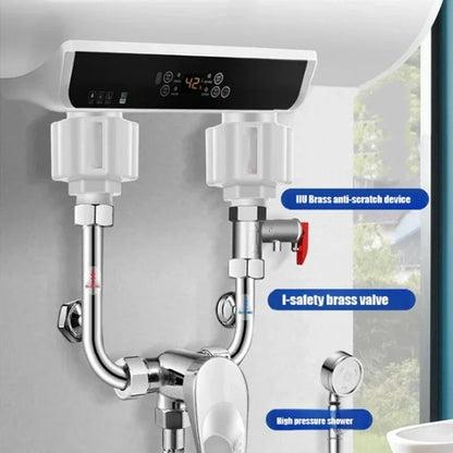 2 stycken elektriskt skyddande skiljevägg för varmvattenberedare