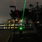Högpresterande laserpekare med ficklampsfunktion