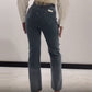 👖✨Jans för kvinnor med glänsande strass och elegant slits✨