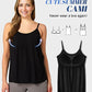 Lös Passform Tanktop med Inbyggd BH