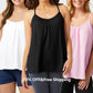 Lös Passform Tanktop med Inbyggd BH
