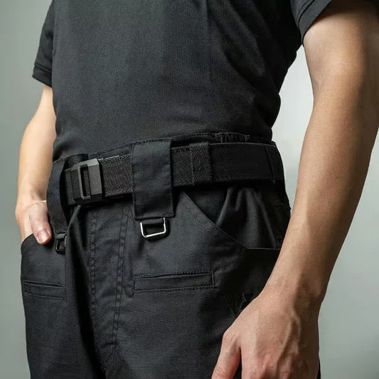 Automatisk Spänne Sträck Nylon Rem För Män