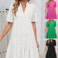 👗 50% RABATT! ✨ Elegant Miniklänning för Damer med Utskärningar, Spets & Volanger – Sexig Design, Romantiska Detaljer & Perfekt För Festliga Tillfällen 💃
