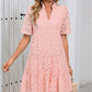 👗 50% RABATT! ✨ Elegant Miniklänning för Damer med Utskärningar, Spets & Volanger – Sexig Design, Romantiska Detaljer & Perfekt För Festliga Tillfällen 💃