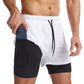 Begränsad tidsrabatt på 300 kr💥 2-i-1 snabbtorkande sportshorts för män