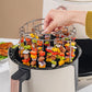Rostfritt Stål Multifunktionellt Grillgaller-Set för Air Fryer