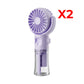 🌀 LIMITED-TIME 50% OFF! ✨ Portable Rechargeable Handheld Misting Fan – Nano-Mist, 4 Speeds, Type-C, Quiet