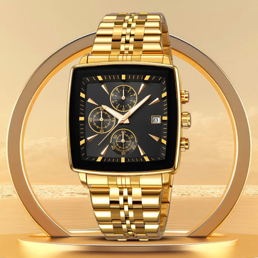 ⌚49% rabatt🔥Mångfunktionell vattentät kvartsklocka för män.