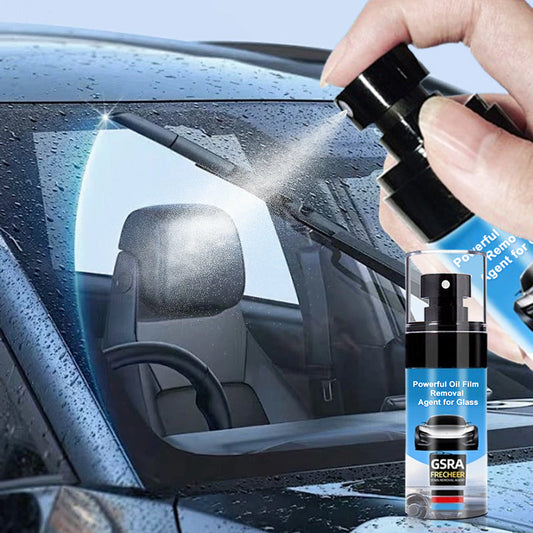 🚗 50% RABATT! ✨ Kraftfull Oljefilmsborttagare för Glas - Eliminerar Omedelbart Fettrester och Förbättrar Siktet för Säker Nattkörning 🌙✨