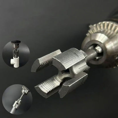⚙️ PVC-RÖRGÄNGVERKTYG - Komplett Set för Inre och Yttre Gängor, Ergonomiskt Grepp för Bekväm Användning, Professionellt Resultat på Alla Rören 🛠️📏