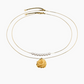 💕Lansering💕Dubbel Halsband med 3D-rosor och pärlor (2 set)