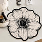 Disktorkmatta med Blomform för Köksbänken🌸Absorberande och halkfri