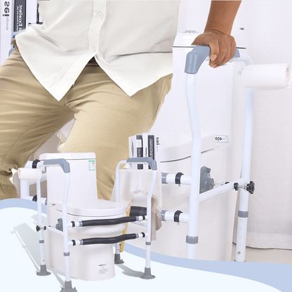 🚽50% RABATT⏰ WC‑säkerhetsstöd, stabilt stöd för äldre, säker användning på toaletten