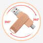 4-i-1 USB-minne med hög hastighet och flera gränssnitt (telefon/PC)