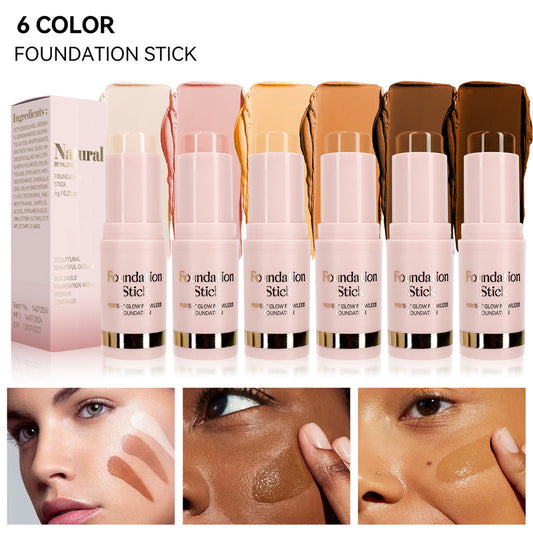 Långvarig Naturlig Lätt Matt Foundation Stick
