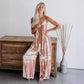 💃Hot Summer Sale 50% rabatt ☀️Dammode Spaghetti Strap Tryckt Jumpsuit