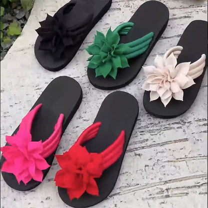 ✨ 50% RABATT NU! ✨👡 Flip-flops för Damer med Blommönster 🌺