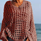 👚 50% RABATT! 🧶 Kvinnor Casual Solid Color Crochet Stickad Topp – Luftig Design, Bekväm Passform & Perfekt För Sommar & Vardag 🌸