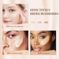 Vattentät concealer och krämfoundation