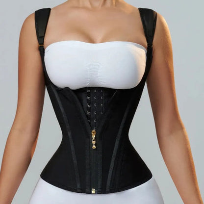 👙 50% RABATT NU! ⏳ Damernas midjekorsett linnen – Fast magekontroll & U-formad push-up – Formning & återhämtning – perfekt under klänningar eller till vardags 🌸