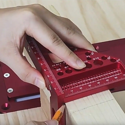 Aluminium Triangel Fyrkant för träbearbetning