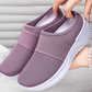 👟 50% RABATT NU!☁️ Dam Moln Komfort Slip-Ons – Andningsbart Nät & Anti-Halk Sula – Lättvikt Gå Skor – Mühelös Casual Sneakers 🚶‍♀️